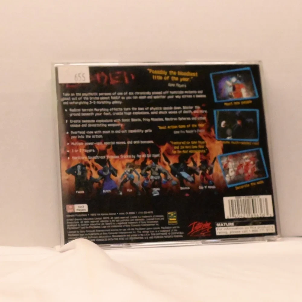 Loaded PS1 Greatest Hits With Manual Case Disc PlayStation